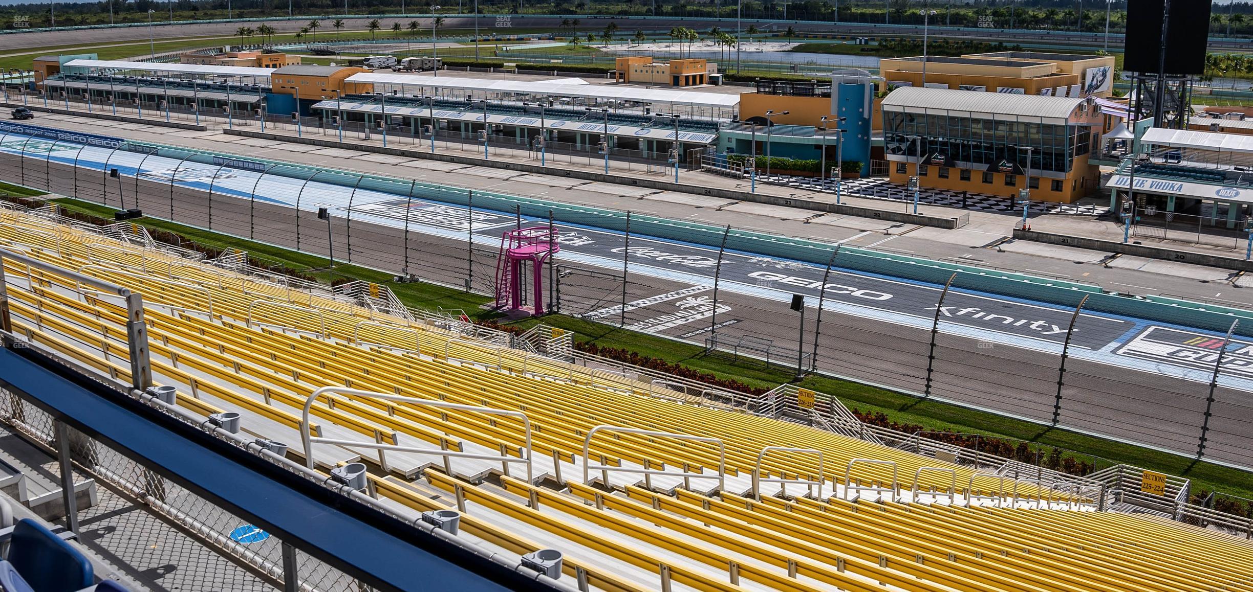 Seating view for Homestead-Miami Speedway Section Speedway Club 324