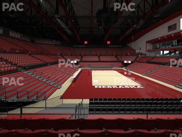 Seating view for Bob Devaney Sports Center Section B 13