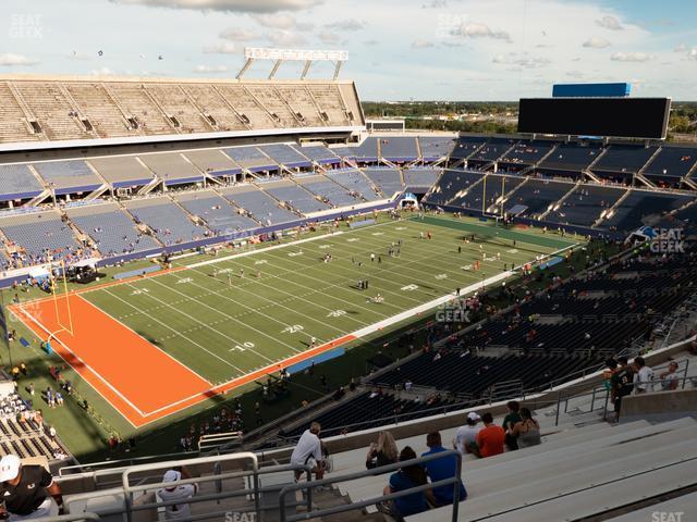 Seating view for Camping World Stadium Section 241