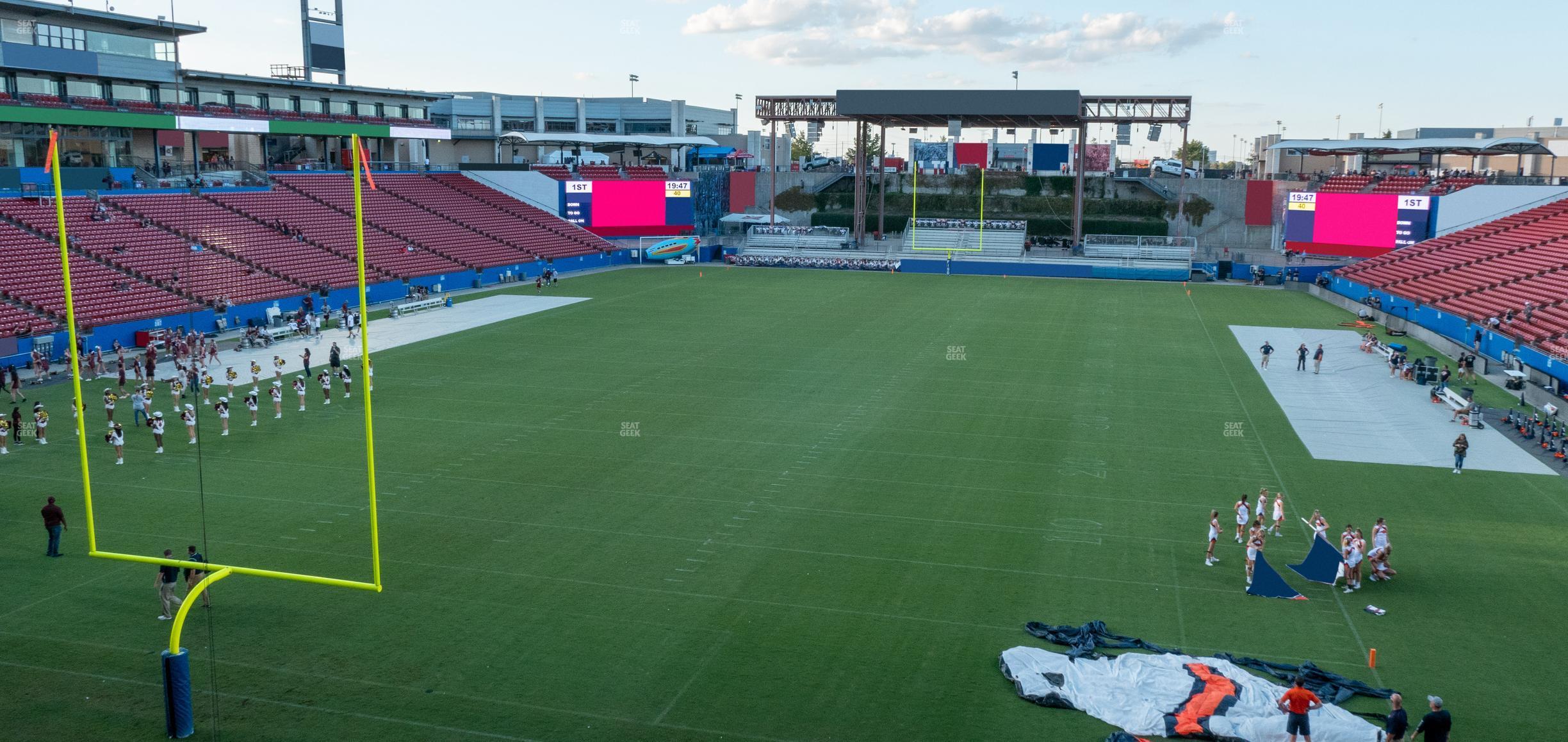 Seating view for Toyota Stadium Section 218