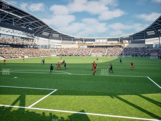 Seating view for Allianz Field Section Ga Supporters