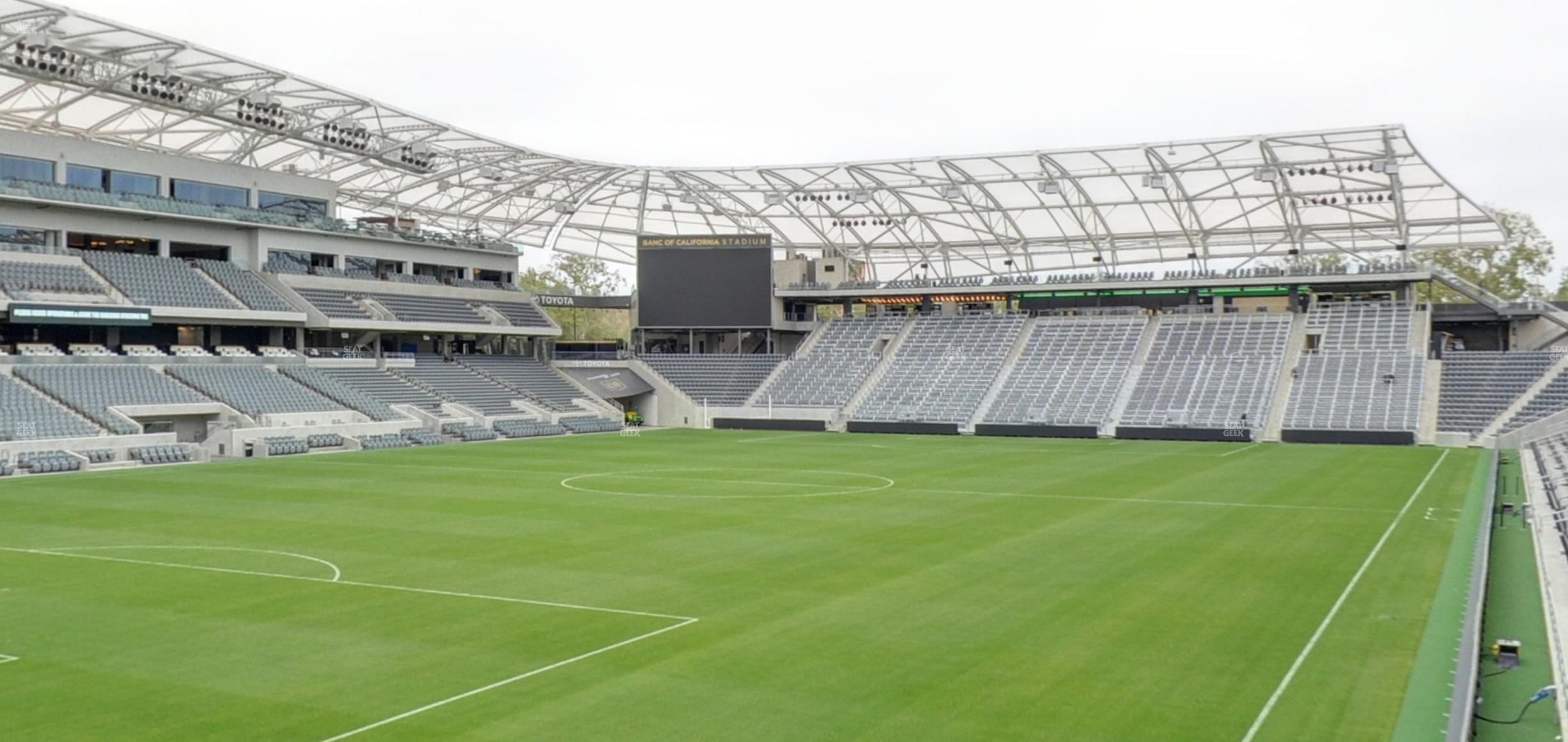 Seating view for BMO Stadium Section 119