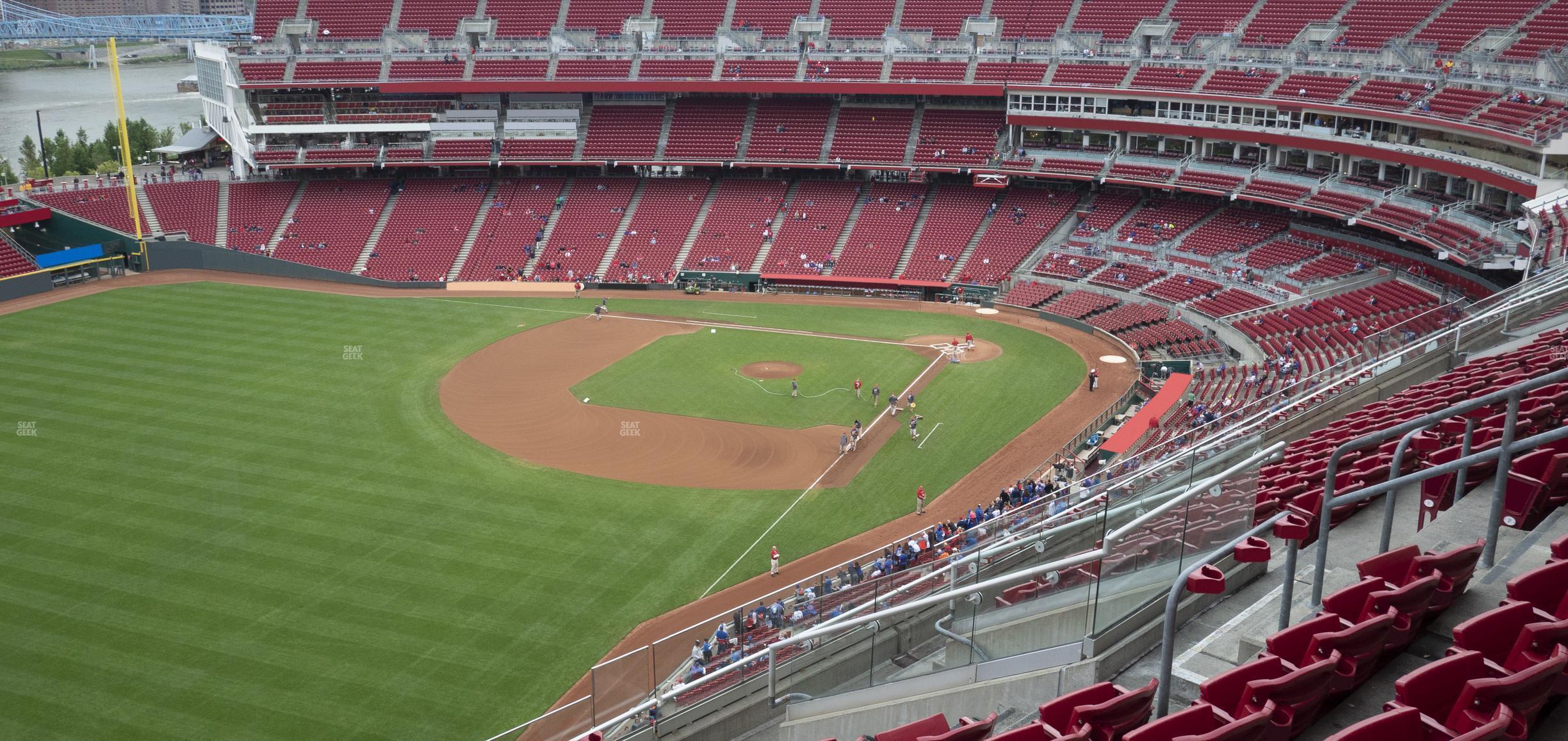 Seating view for Great American Ball Park Section 510