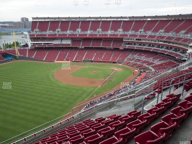 Seating view for Great American Ball Park Section 510