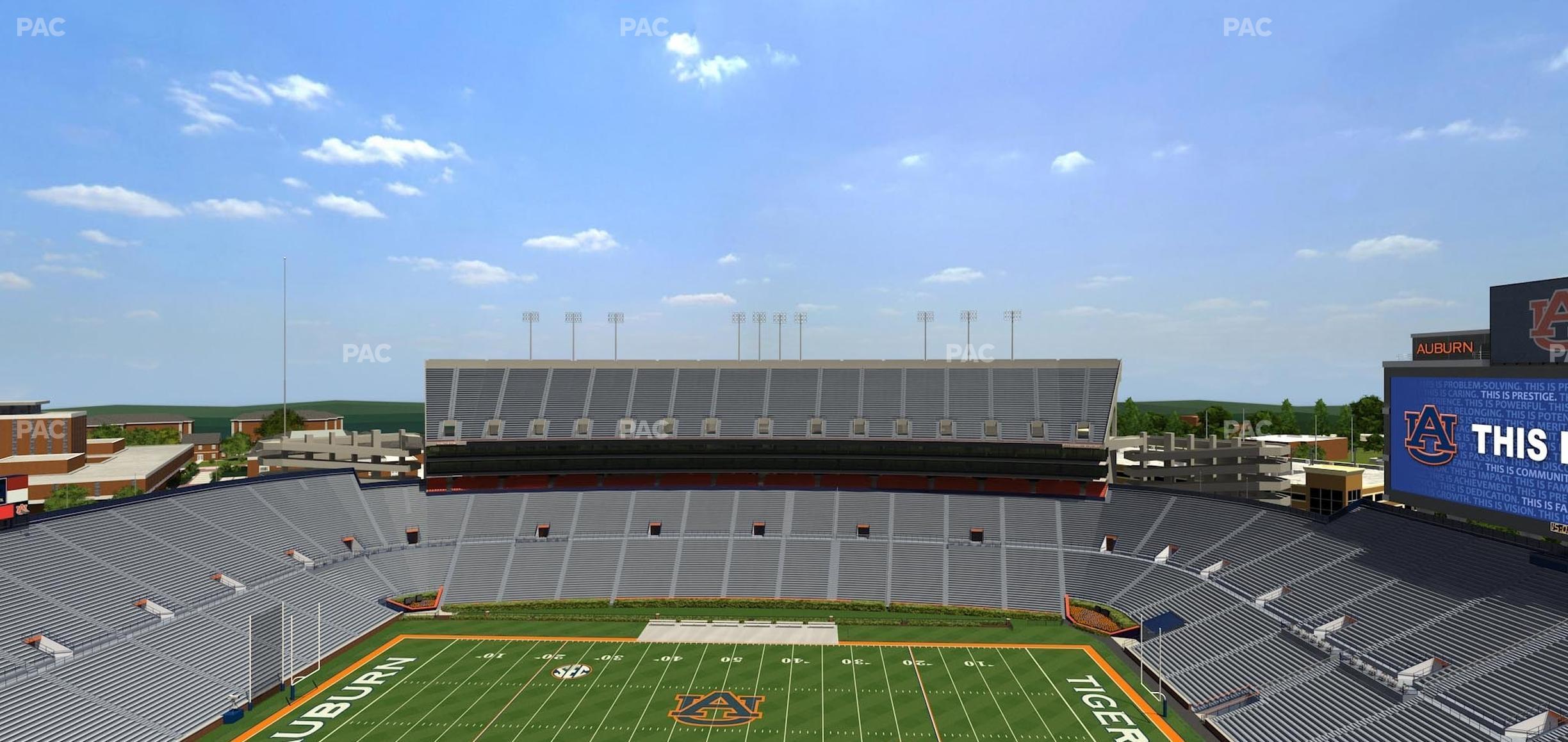 Seating view for Jordan-Hare Stadium Section 56