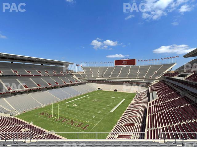 Seating view for Kyle Field Section 315