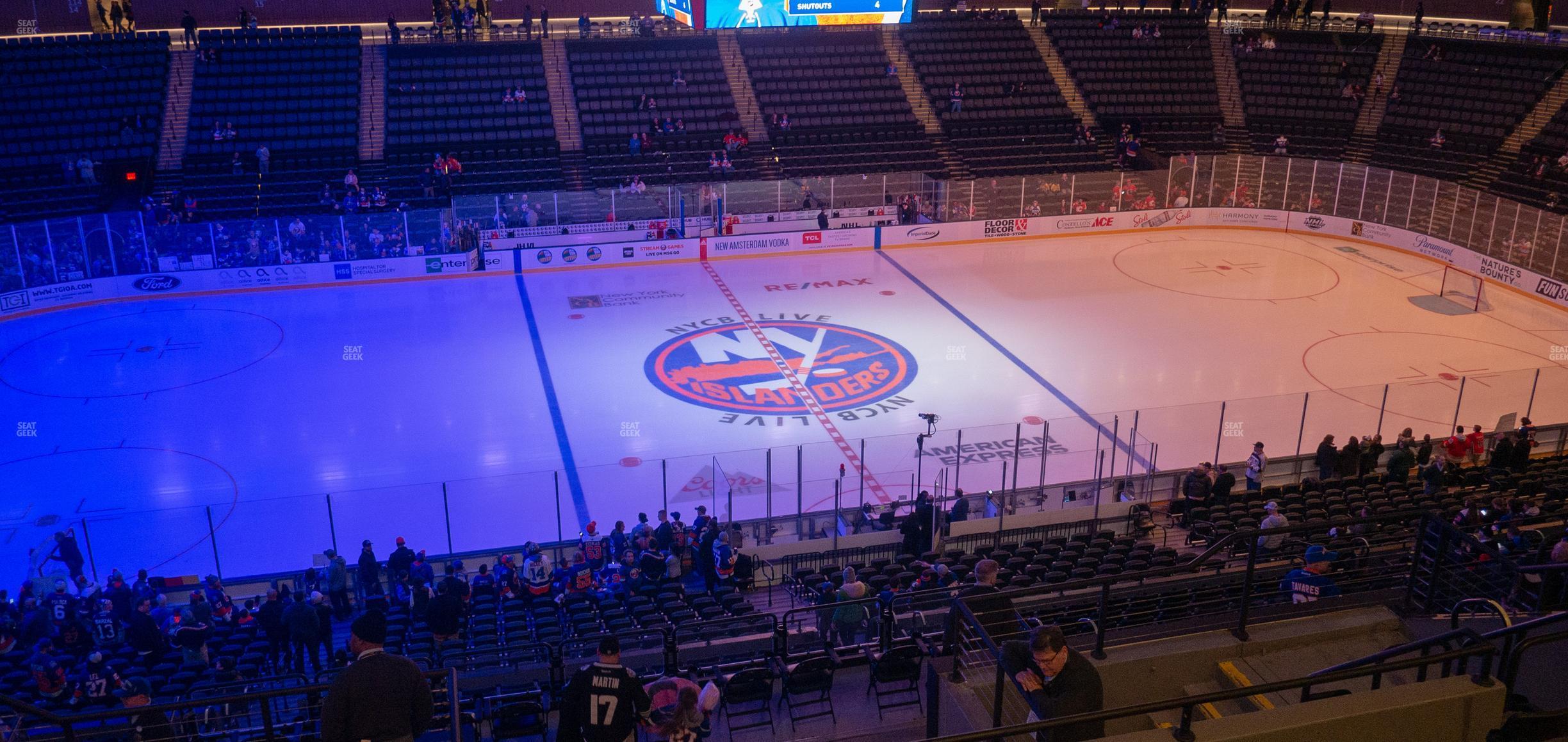 Seating view for Nassau Coliseum Section 204