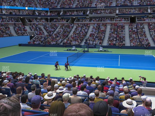 Seating view for Arthur Ashe Stadium Section 21