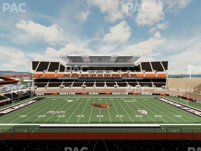 Seating view for Reser Stadium Section 233