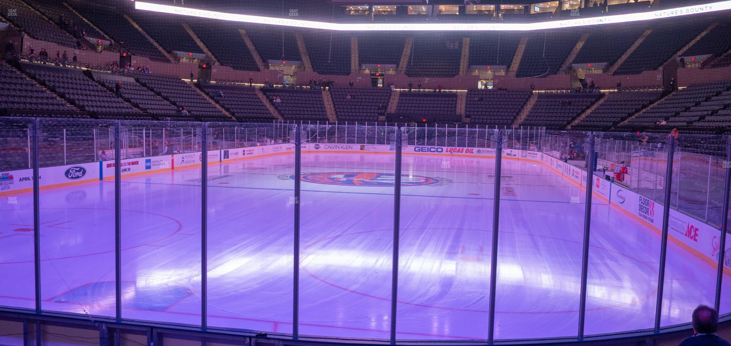 Seating view for Nassau Coliseum Section 23