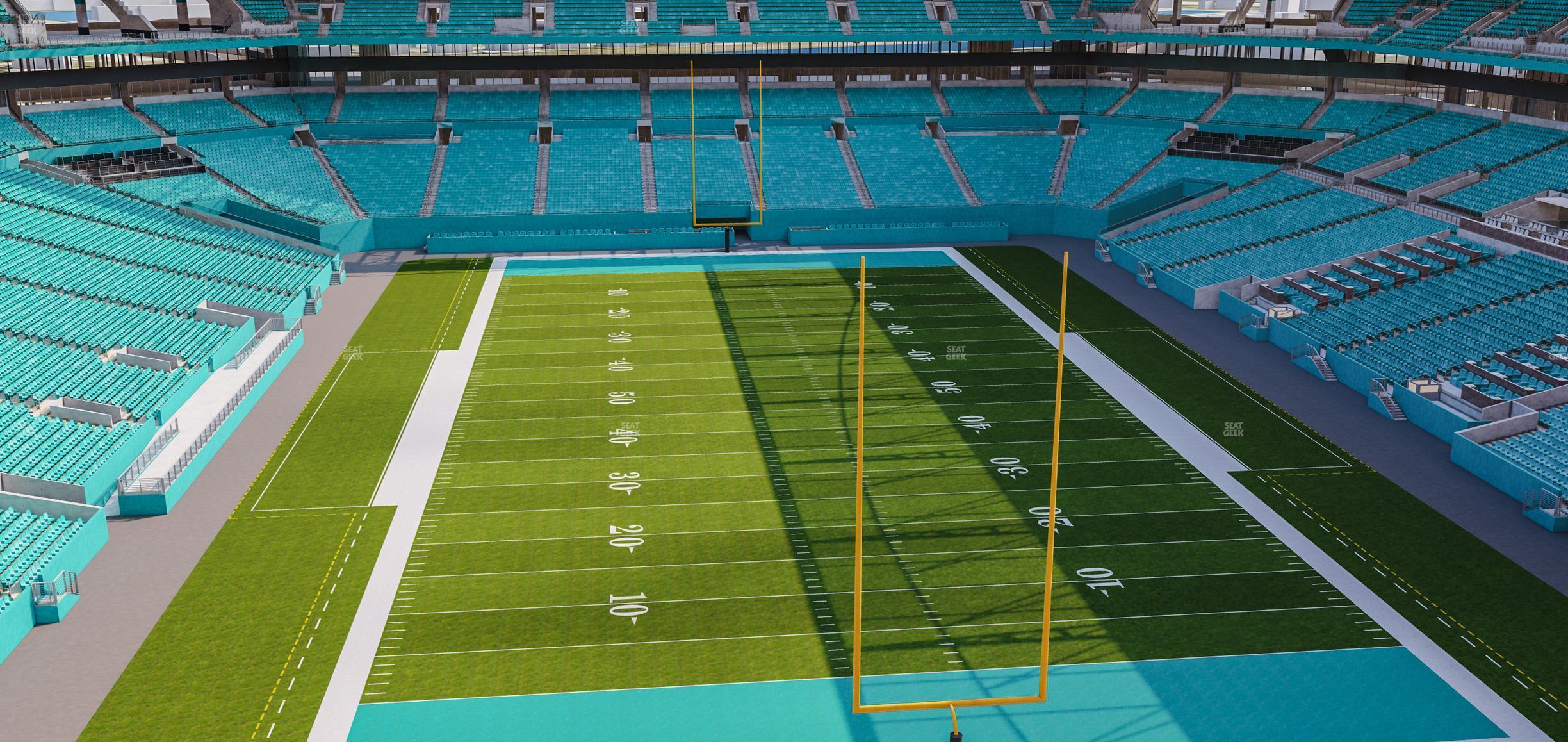 Seating view for Hard Rock Stadium Section 305