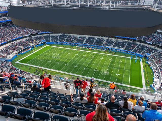 Seating view for SoFi Stadium Section 543