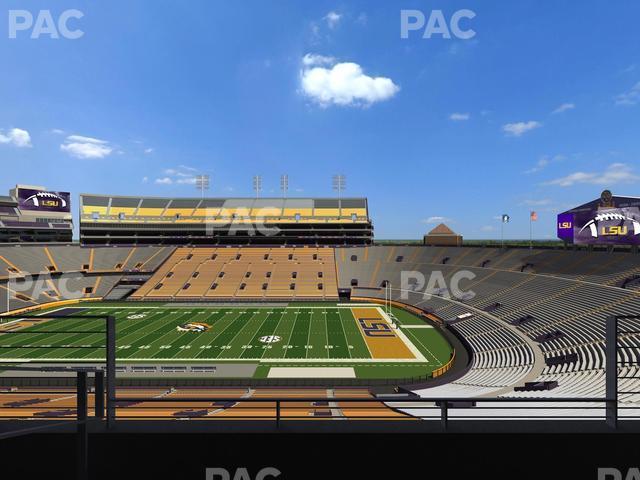 Seating view for Tiger Stadium Section Suite 106