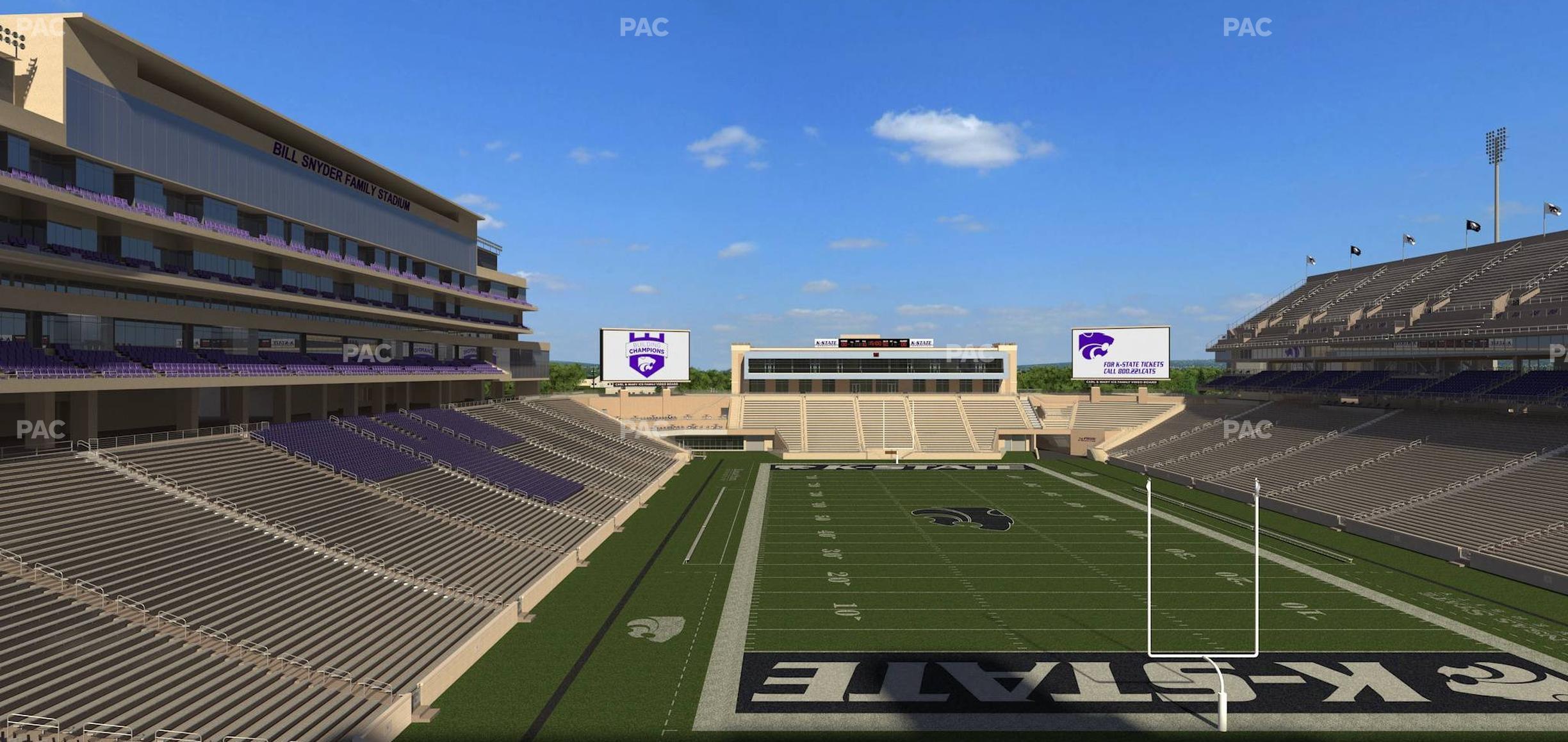 Seating view for Bill Snyder Family Stadium Section Suite B