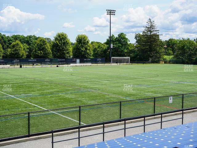 Seating view for Veterans Memorial Stadium Section Blue Reserved 9