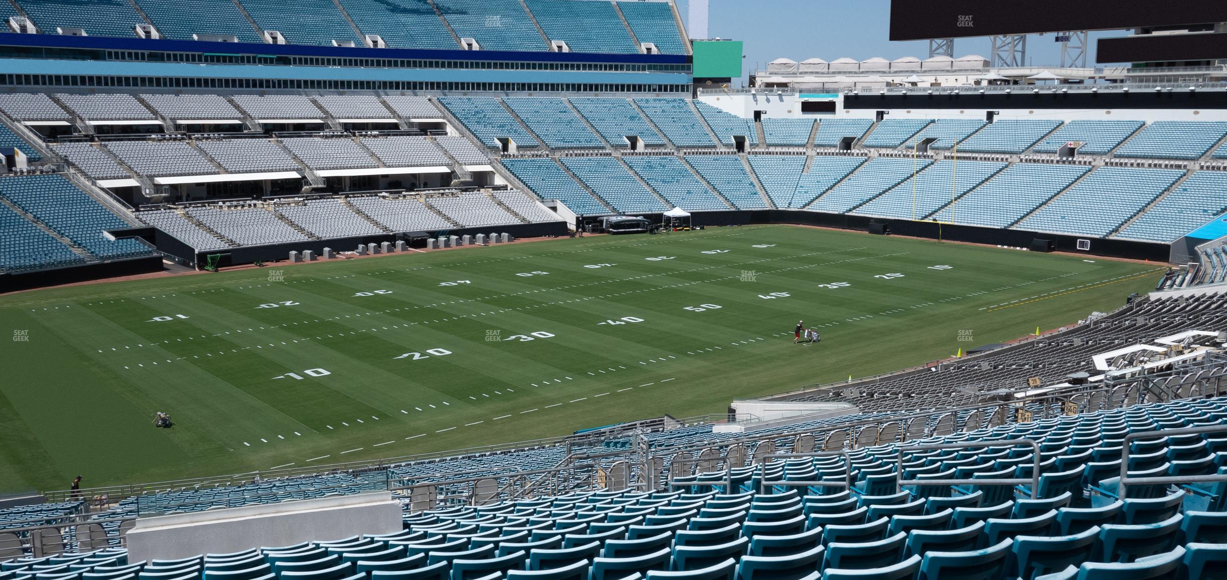 Seating view for EverBank Stadium Section 242