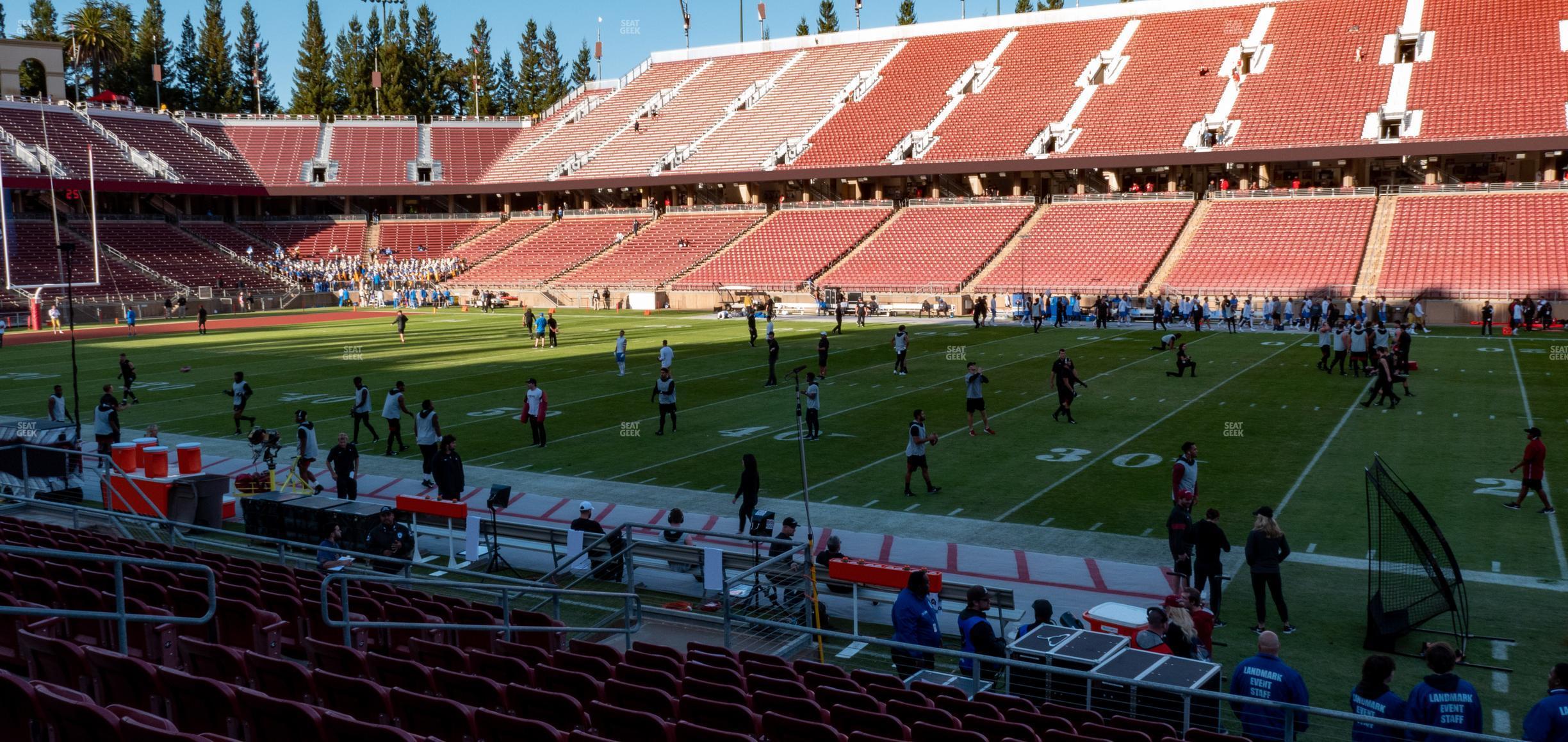 Seating view for Stanford Stadium Section 111