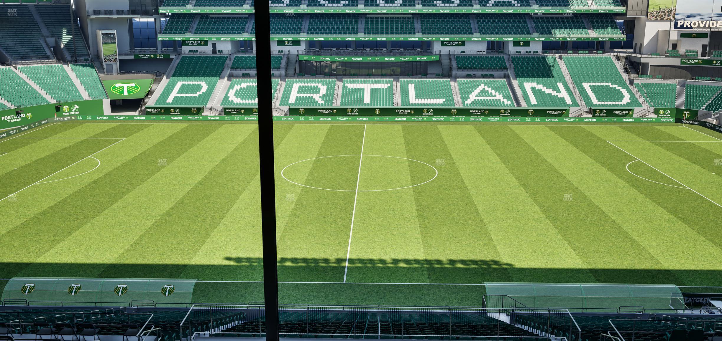 Seating view for Providence Park Section 218