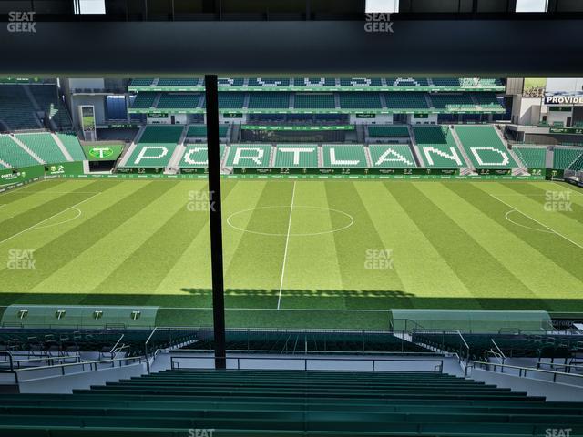 Seating view for Providence Park Section 218