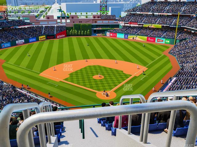 Seating view for Citizens Bank Park Section 421 V