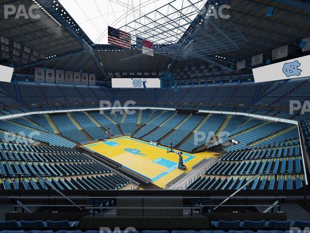 Seating view for Dean Smith Center Section 213