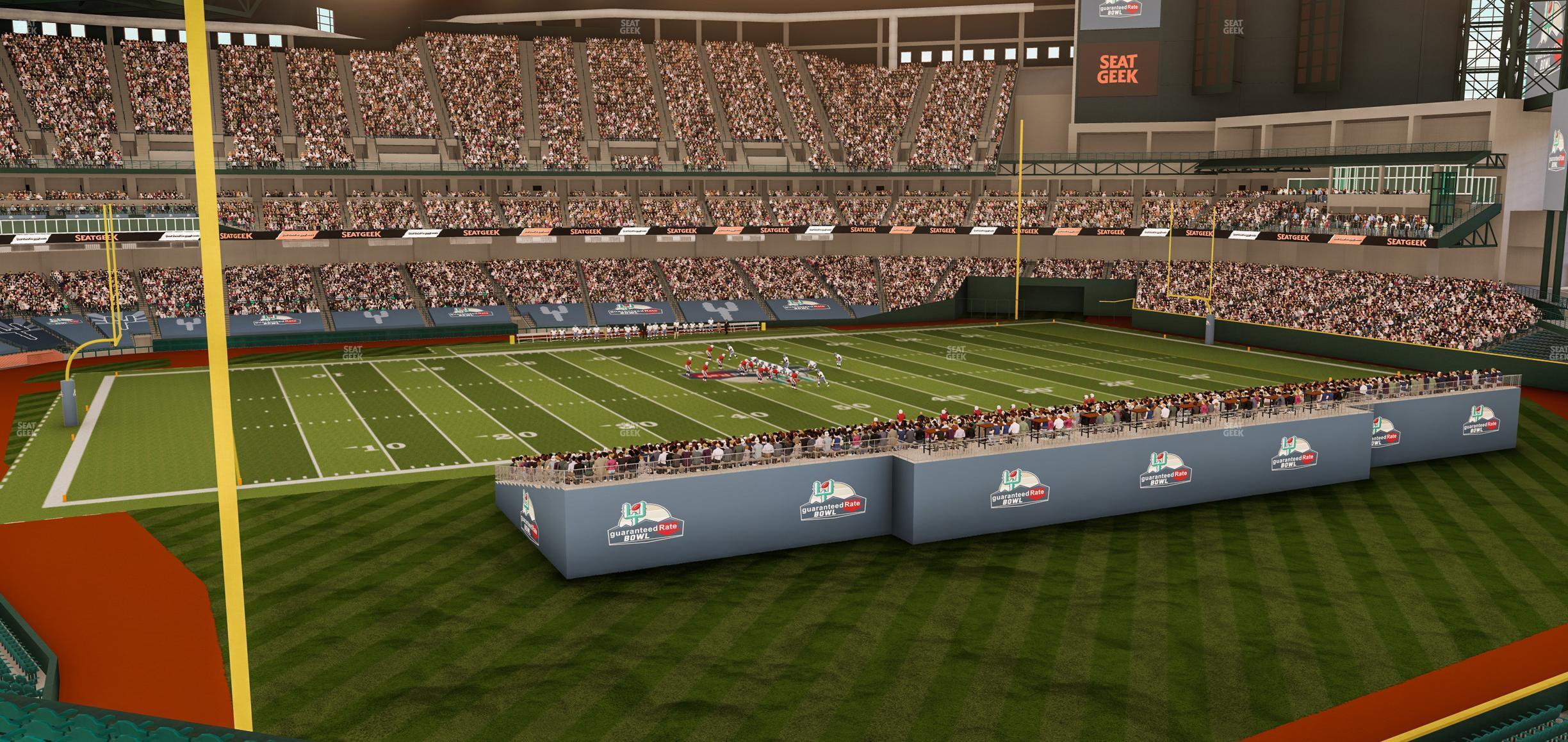 Seating view for Chase Field Section Suite 2