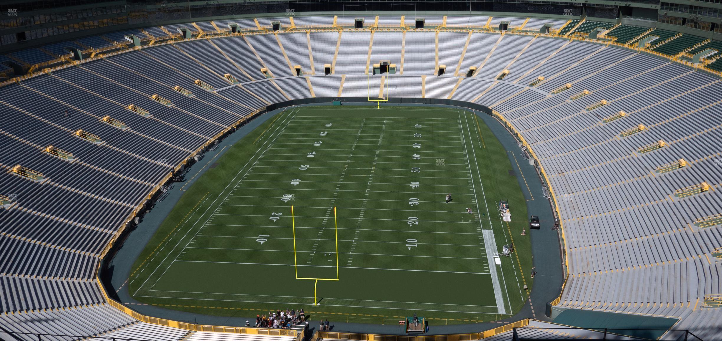 Seating view for Lambeau Field Section 749 S