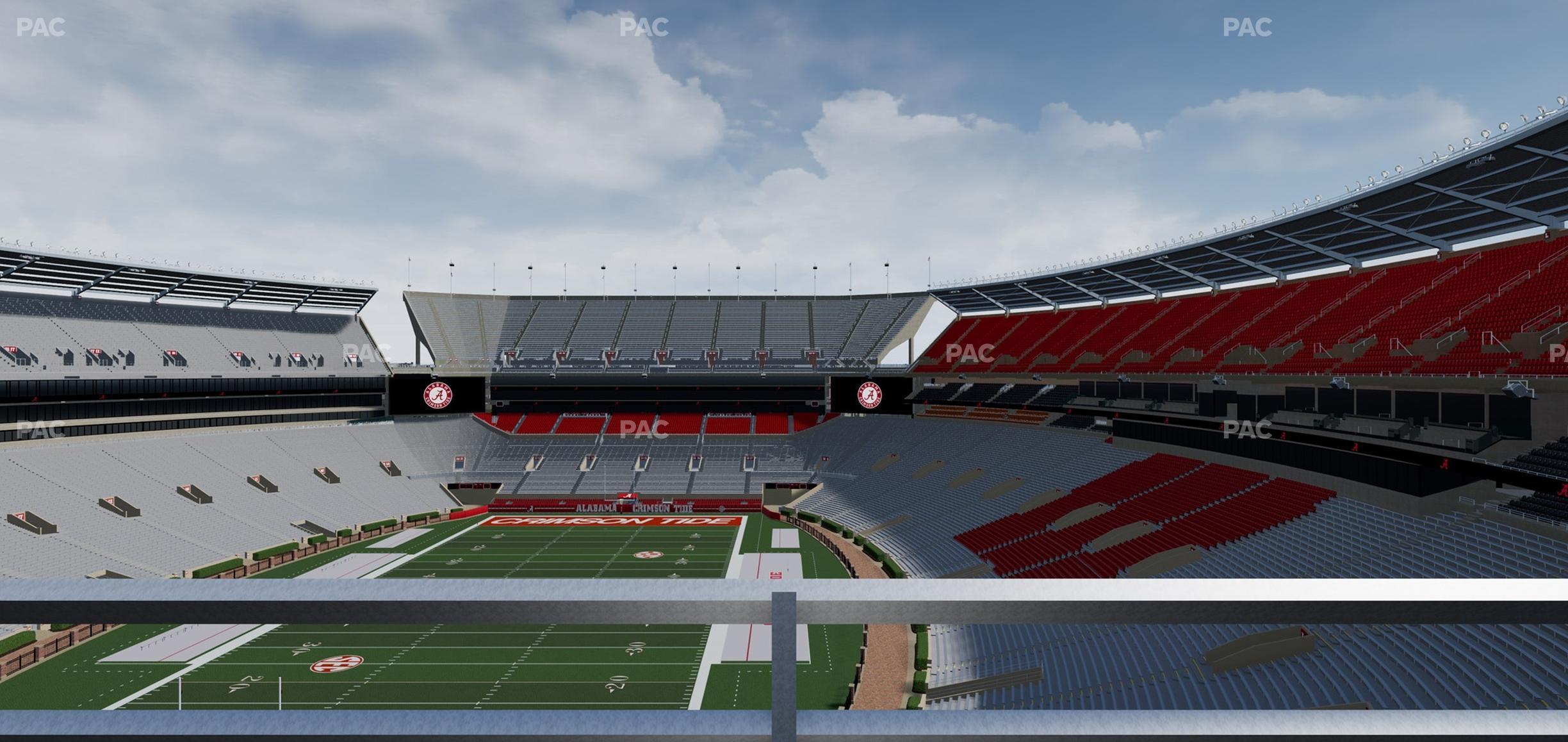 Seating view for Bryant Denny Stadium Section Nn 5