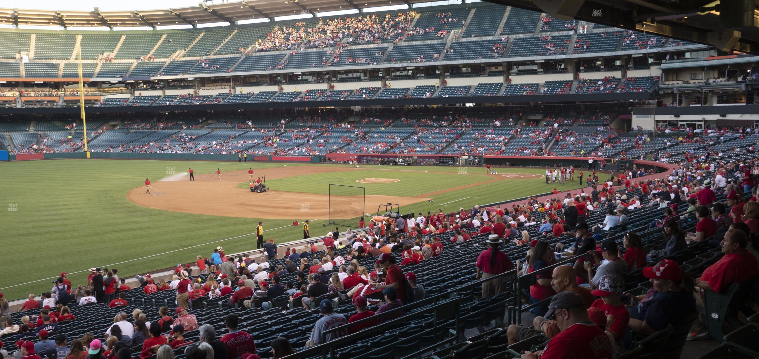 Seating view for Angel Stadium of Anaheim Section 207