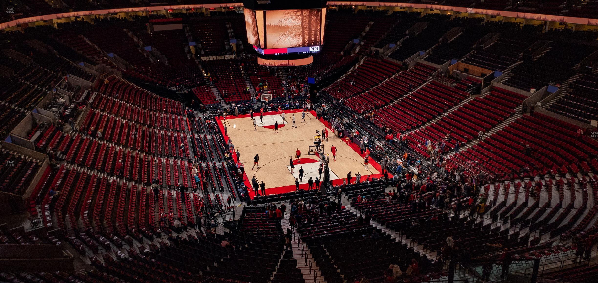 Seating view for Moda Center Section 311