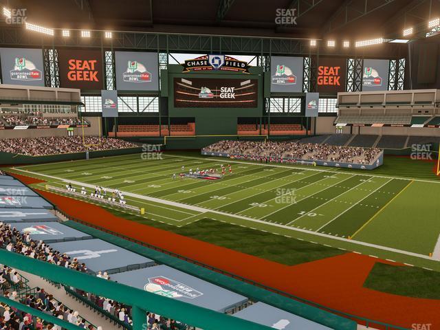 Seating view for Chase Field Section 210 H