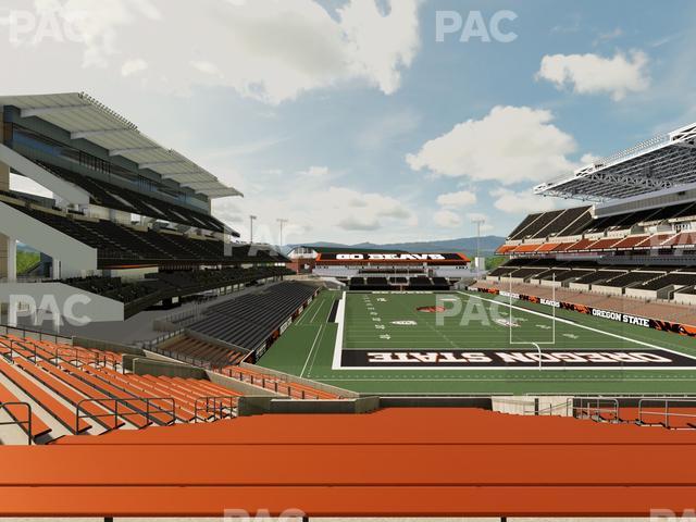 Seating view for Reser Stadium Section 125