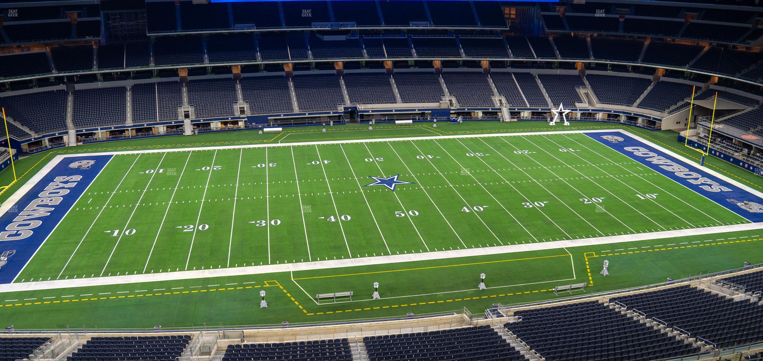 Seating view for AT&T Stadium Section Ring Of Honor Suite 549