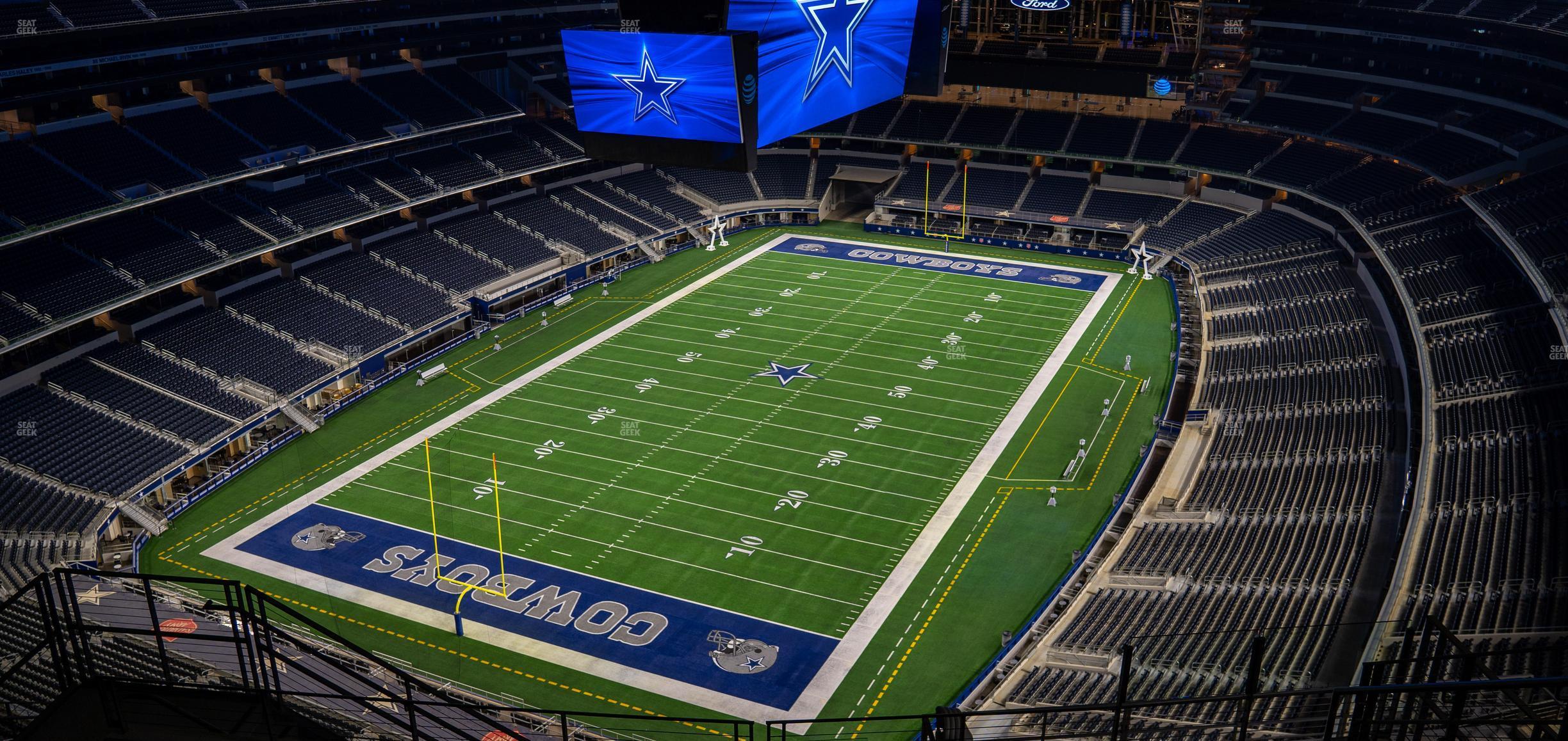 Seating view for AT&T Stadium Section 423