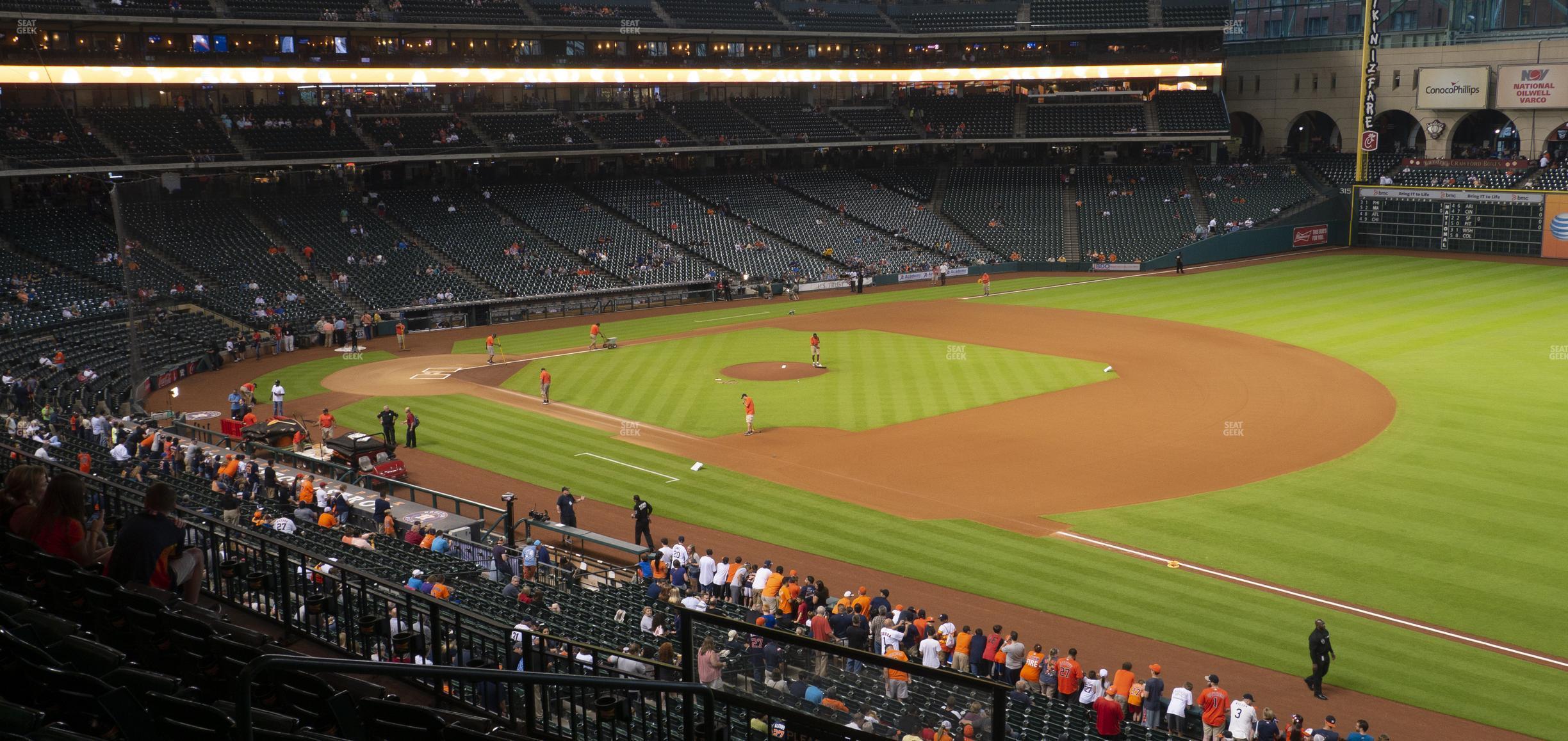 Seating view for Minute Maid Park Section 230