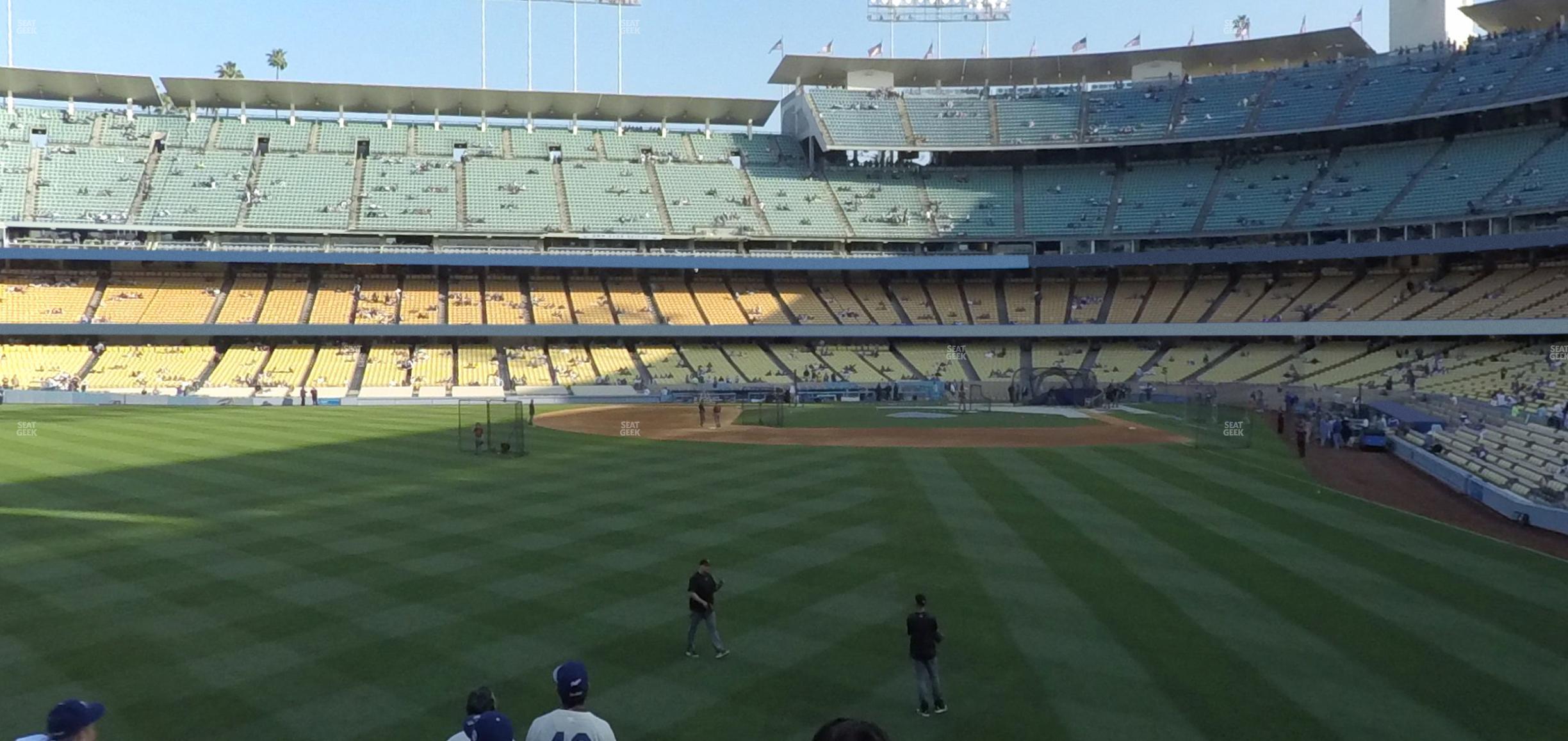 Seating view for Dodger Stadium Section 301 Pl