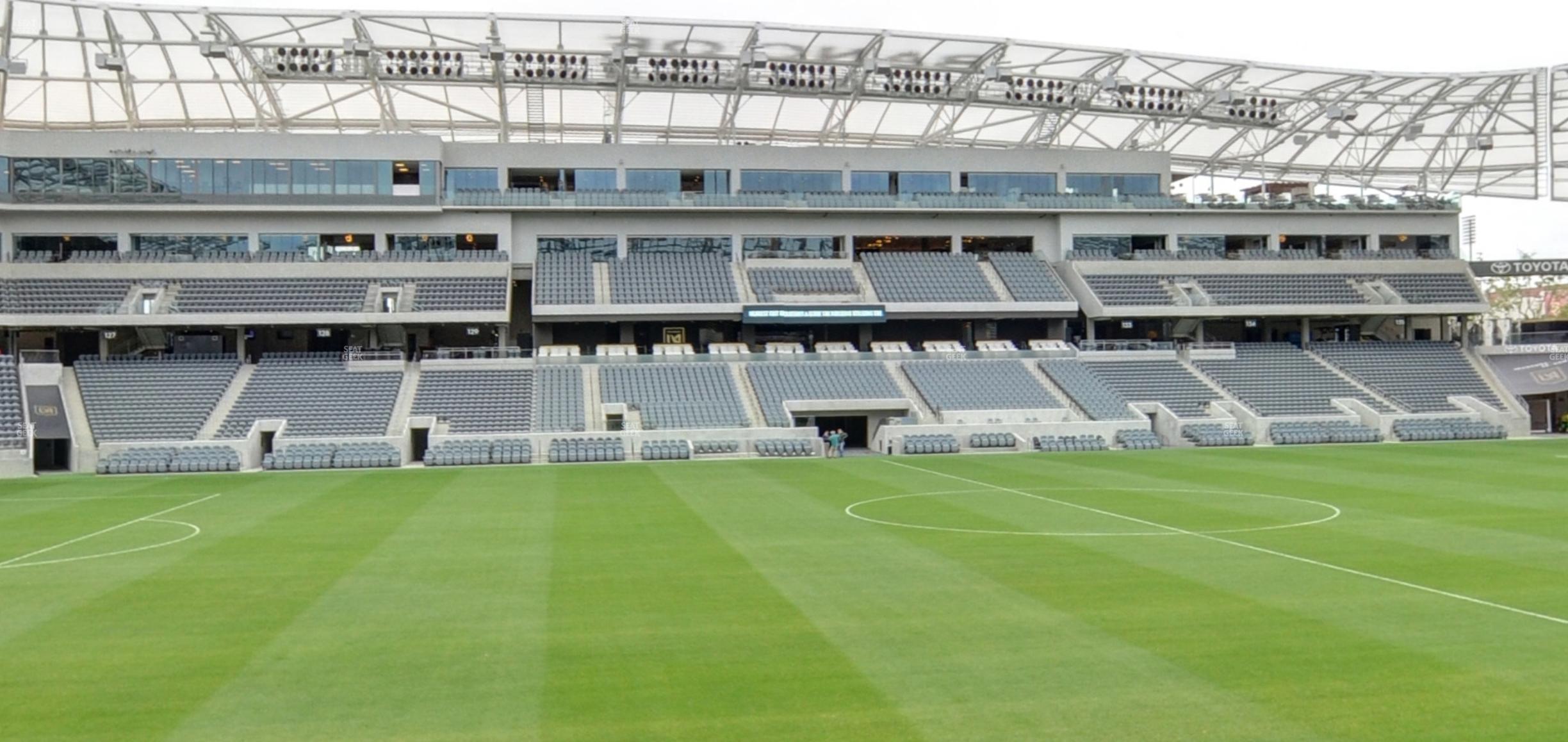 Seating view for BMO Stadium Section 115