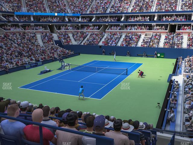 Seating view for Arthur Ashe Stadium Section Suite 101