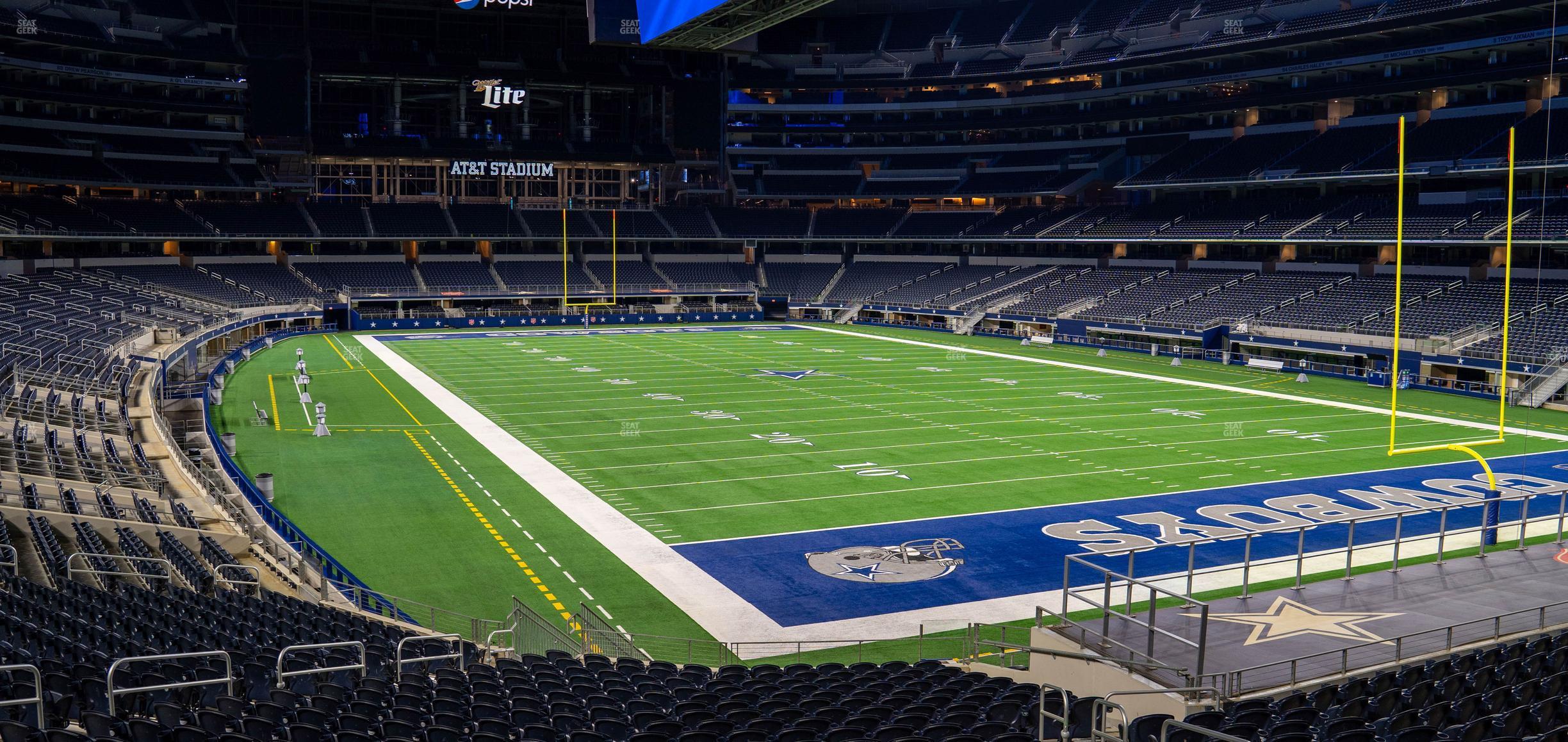 Seating view for AT&T Stadium Section Hall Of Fame Suite 223