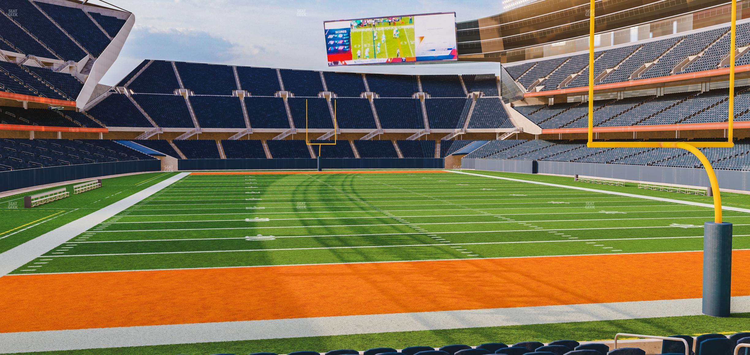 Seating view for Soldier Field Section 124