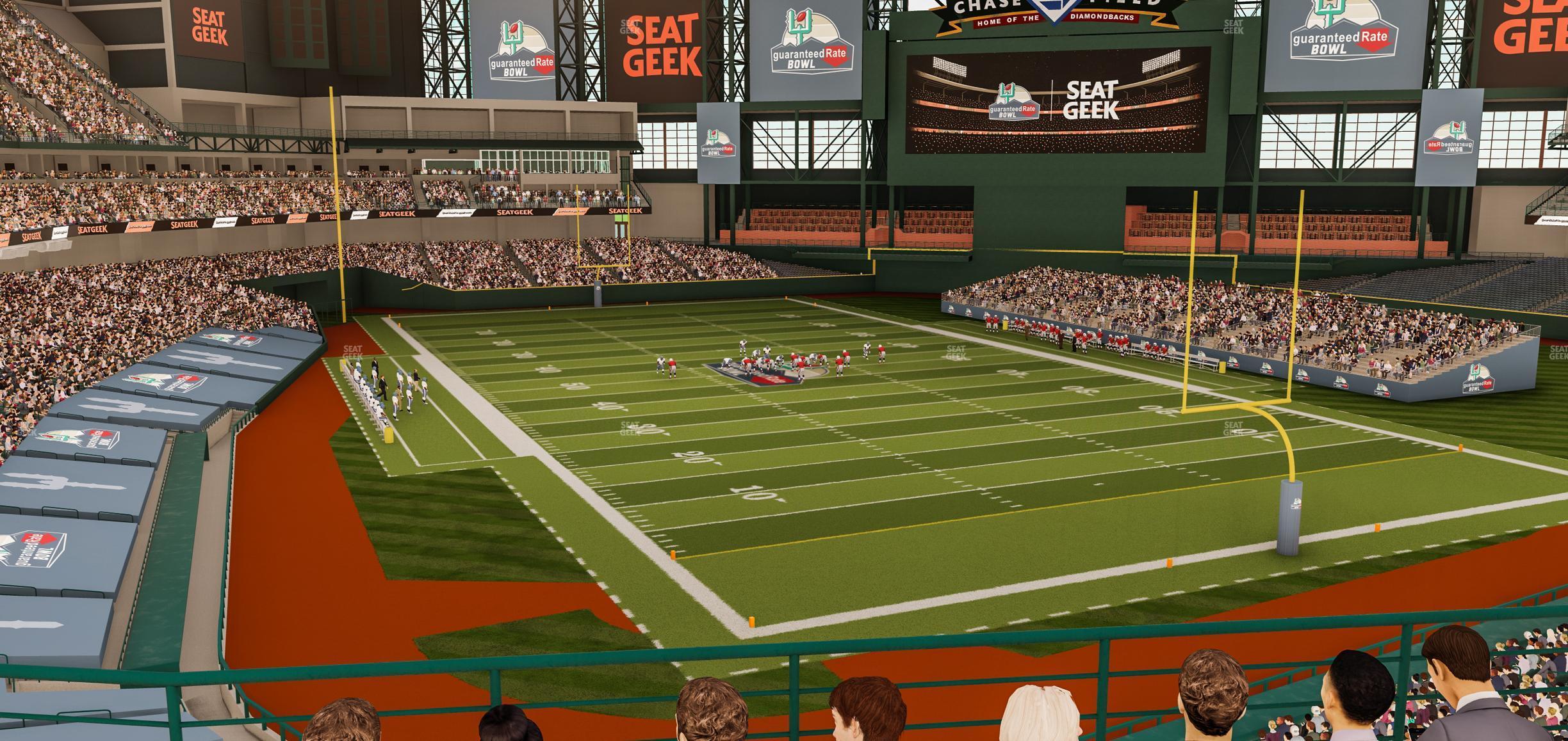 Seating view for Chase Field Section Suite 32