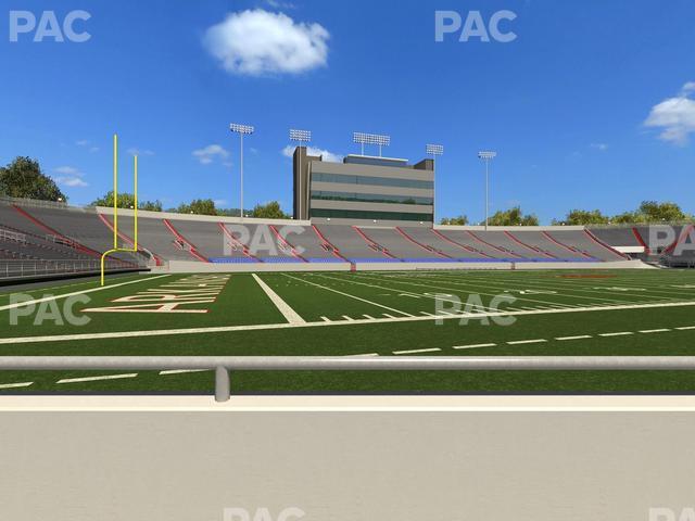 Seating view for War Memorial Stadium (Little Rock) Section 10