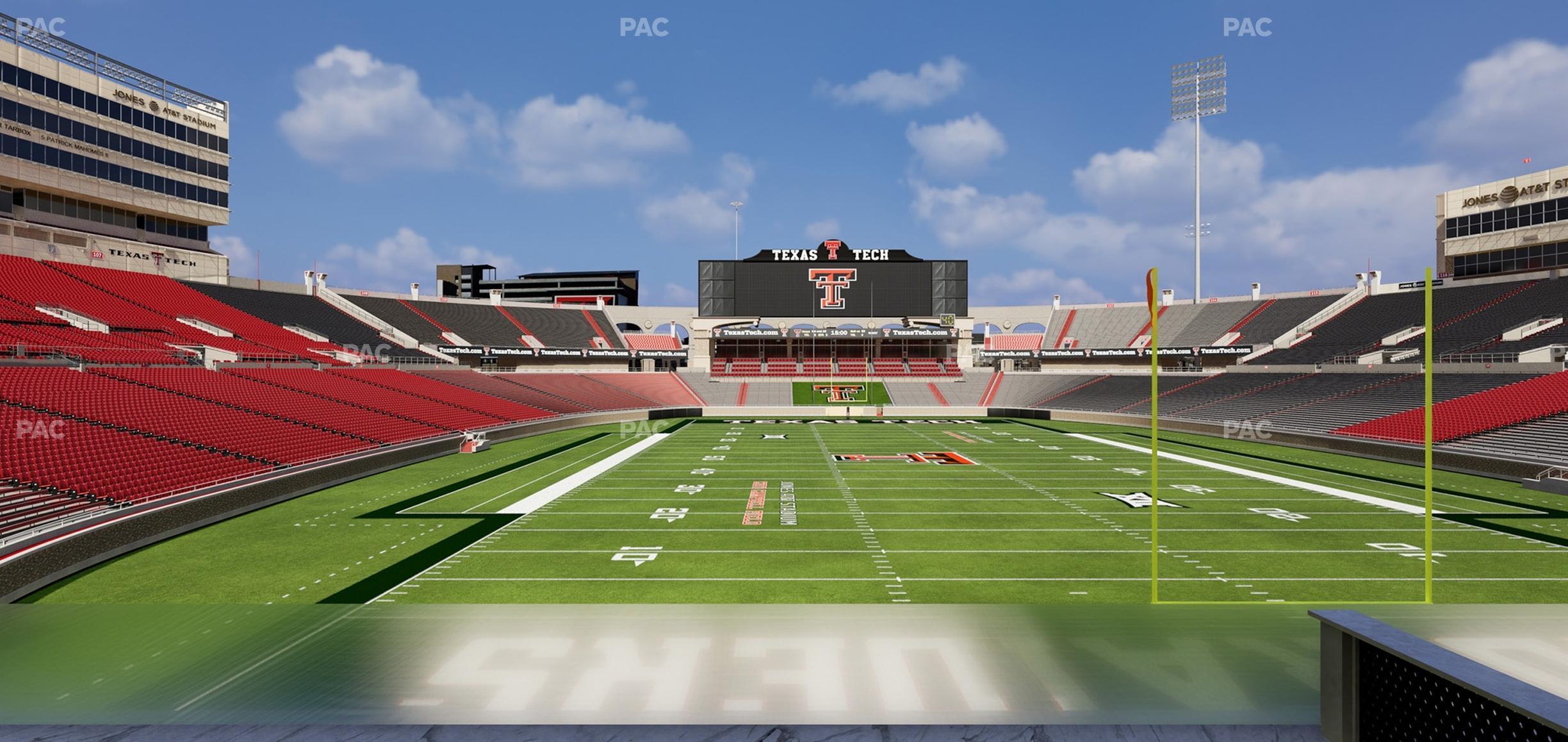 Seating view for Jones AT&T Stadium Section 29