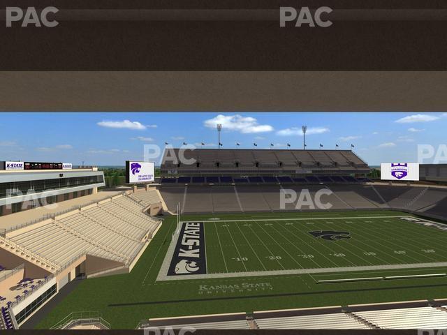 Seating view for Bill Snyder Family Stadium Section Loge 304