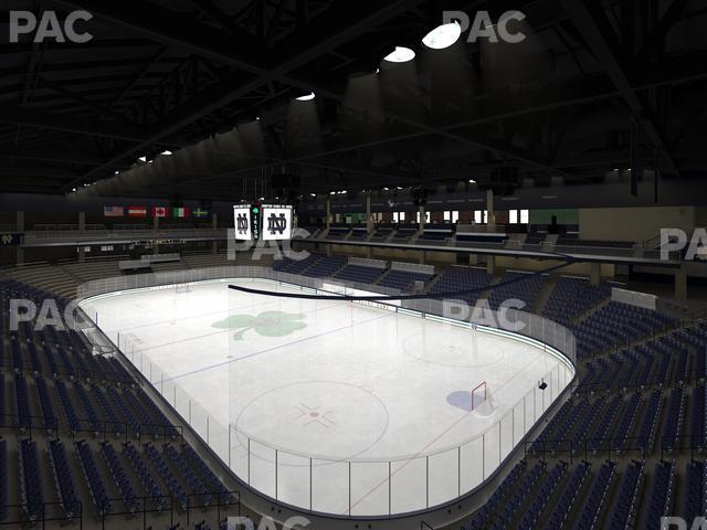 Seating view for Compton Family Ice Arena Section 112 A