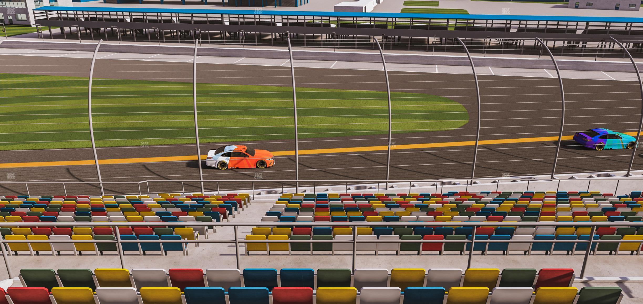 Seating view for Daytona International Speedway Section Back 159