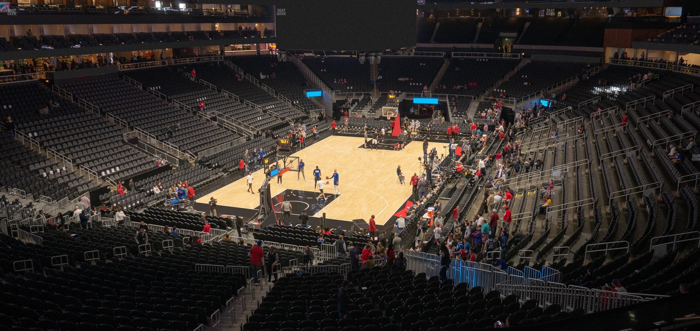 Seating view for State Farm Arena Section T 3