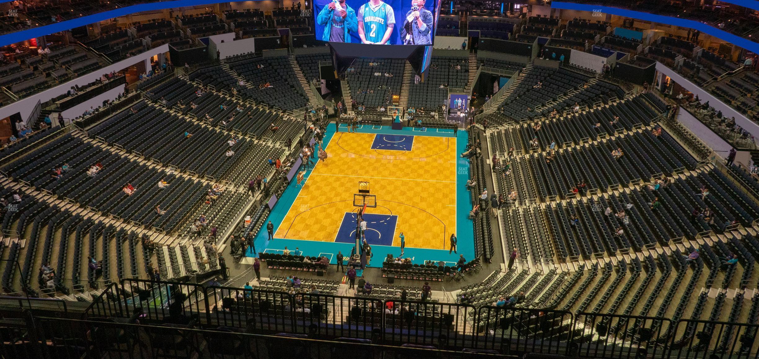 Seating view for Spectrum Center Section 233