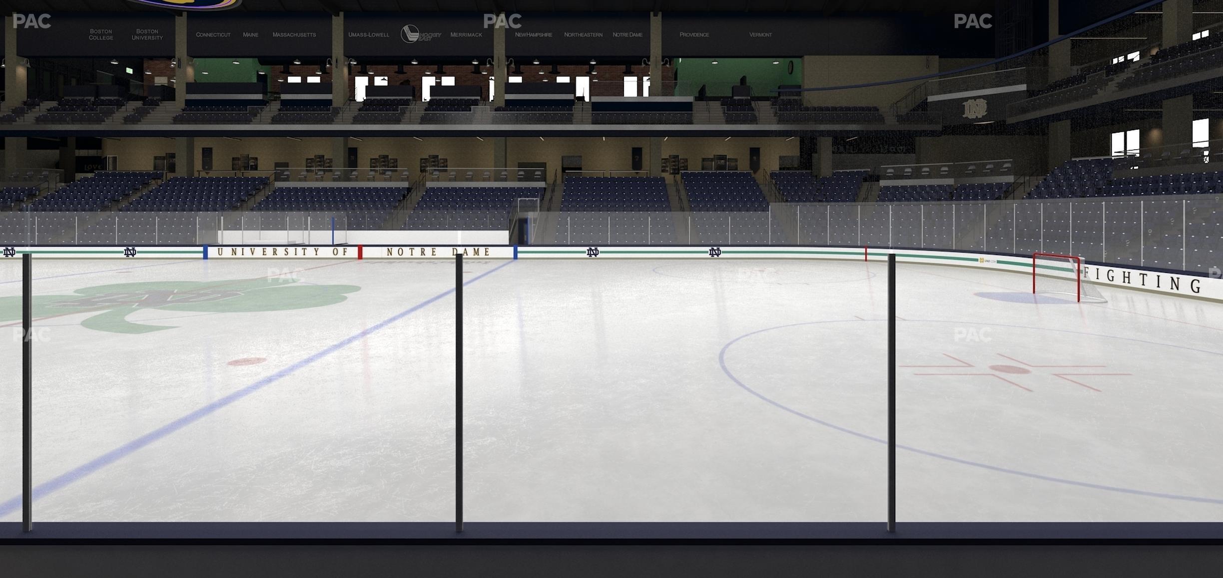 Seating view for Compton Family Ice Arena Section 11