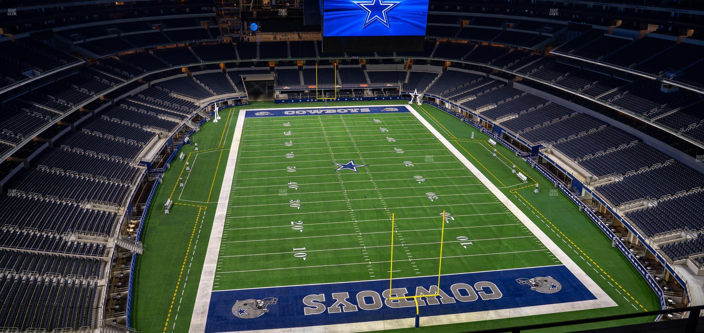 Seating view for AT&T Stadium Section 429